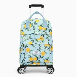 Carry-On Suitcase Spinner Wheels Business Travel Luggag Trolley Bag For Women School Wheeled Luggage Bag school Rolling Backpack